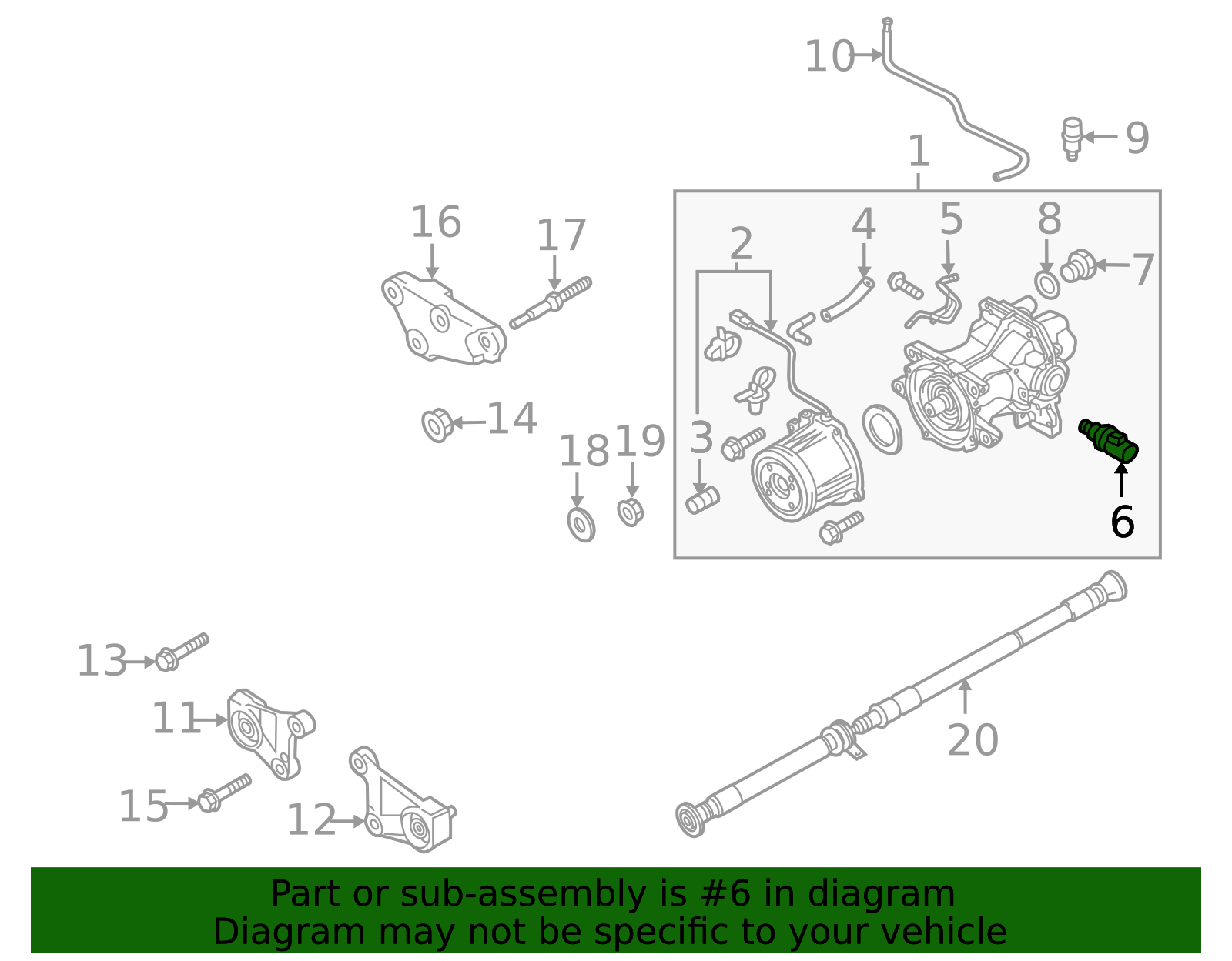 2007-2025 Mazda Sensor MA01-27-98X | OEM Parts Online