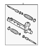 ZZCA32110 - Steering: Gear Assembly for Mazda: Tribute Image