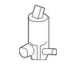 76806TVAA01 - Body: Washer Pump for Honda: Accord, Civic Image