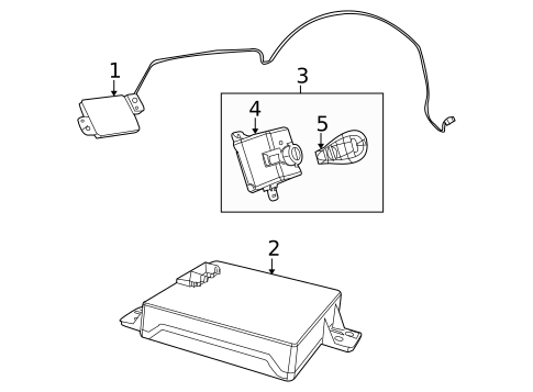 Keyless Entry Components for 2012 Dodge Challenger #0