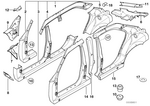 51718172534 - Bodywork: Lock for BMW Image