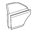 6700406150 - Body: Door Shell for Toyota: Camry Image