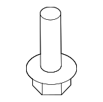N91166401 - Body: Frame Assembly Bolt for Volkswagen: Atlas, Atlas Cross Sport, e-Golf, Golf, Golf Alltrack, Golf R, Golf SportWagen, GTI, Jetta, Passat, Taos, Tiguan, Tiguan Limited, Touareg Image
