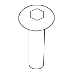 N90963202 - Body: Air Deflector Screw for Volkswagen: Eos, Jetta, Tiguan, Tiguan Limited Image