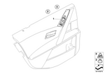 61316951916 - : Window Lifter Switch, Driver Side for BMW Image