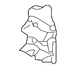 7L0801769C - Body: Bumper Bracket for Volkswagen: Touareg Image