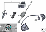 61317854559 - : Control Unit, Steering Wheel Electronics for BMW Image