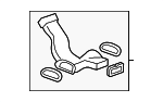 Rear Floor Air Outlet Duct