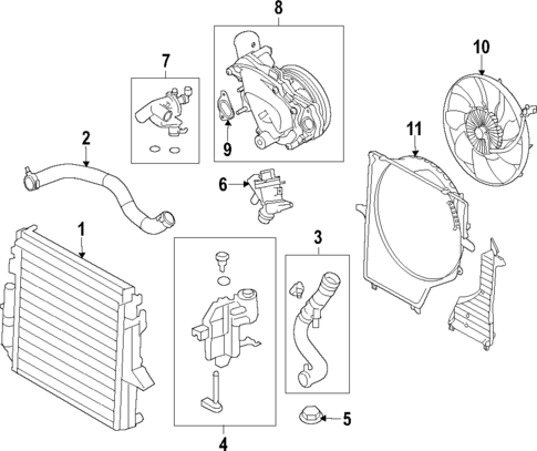 Cooling System for 2013 Land Rover Range Rover #0