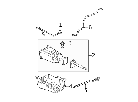 Brackets, Flanges & Hangers for 2003 Saturn Vue #0