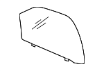 55277255AB - Body: Door Glass for Dodge: Ram 1500, Ram 2500, Ram 3500 Image