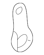 8K0253295 - Exhaust: Plate for Audi: A4, A4 allroad, A4 Quattro, A5, A5 Quattro, A5 Sportback, A6, A6 allroad, A6 Quattro, A7 Quattro, A7 Sportback, A8 Quattro, allroad, Q5, Q5 PHEV, Q5 Sportback, Q7, Q8, R8, RS Q8, RS5, RS6 Avant, RS7, RS7 Sportback, S4, S5, S5 Sportback, S6, S7, S7 Sportback, S8, SQ5, SQ5 Sportback, SQ7, SQ8 Image