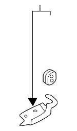 4K0253144G - Exhaust: Front Hanger for Audi: A6 allroad, A6 Quattro, A7 Sportback, RS6 Avant, RS7 Sportback, S6, S7 Sportback Image