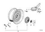 36131179828 - : Hub Cap for BMW Image