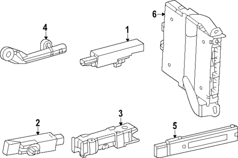Keyless Entry Components for 2024 Toyota Land Cruiser #0