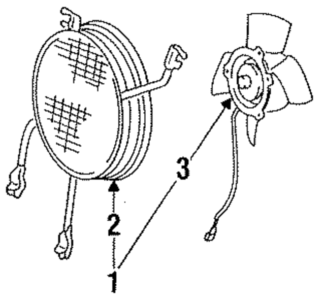 MB609922 - Cooling System: Fan Assembly for Mopar Image