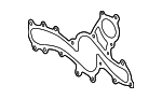 162710P010 - Cooling System: Water Pump Assembly Gasket for Toyota Image image