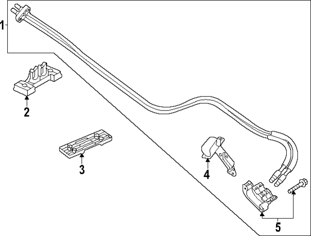 9J1971025H - Electrical: Cable Assembly for Audi Image