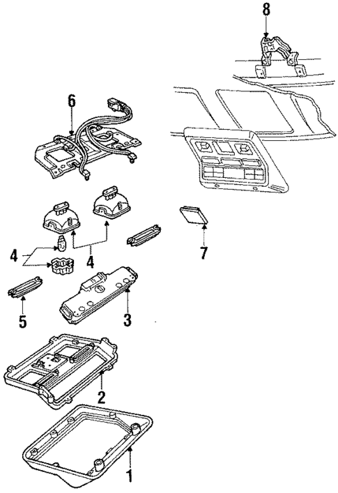 Overhead for 1986 Ford Aerostar #0