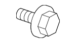 90150S84003 - Electrical: Horn Bolt for Honda: Accord Crosstour, CR-V, CR-Z, Crosstour, Element, Fit, HR-V, Insight, Odyssey, S2000 Image