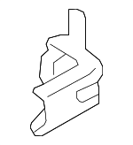 60479FG022 - Body: Lower Hinge for Subaru Image
