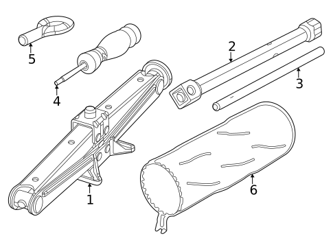 Jack & Components for 2024 Ram ProMaster EV #0