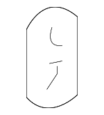 34351657921 - Body: Bulb for Honda: Accord, Accord Crosstour, Civic, CR-V, Crosstour, Fit, HR-V, Insight, Odyssey, Pilot, Prelude, Ridgeline, S2000 Image