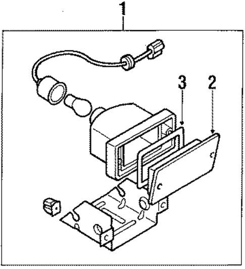 Backup Lamps for 1984 Nissan 720 #0