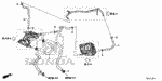 194215BAA00 - Engine: HOSE, WARMER IN. (ATF) (CVT) for Honda Image