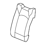 15899608 - Body: Seat Back Pad for Buick: Enclave | GMC: Acadia | Saturn: Outlook Image