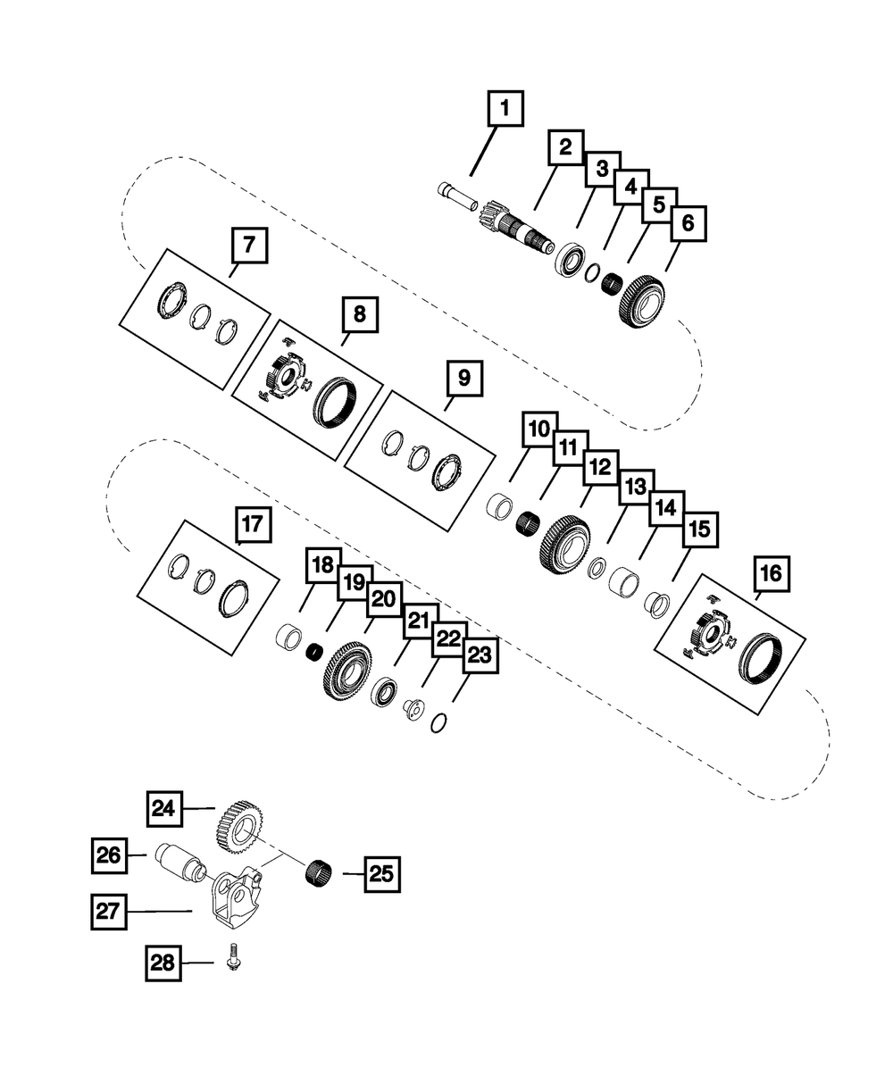 Reverse Synchronizer - Mopar (68319805AA)