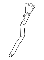 61667009125 - Electrical: Filler Pipe for BMW: 745i, 745Li, 750i, 750Li, 760i, 760Li, Alpina B7 Image