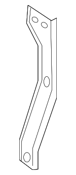 61667019548 - Electrical: Washer Hose Brace for BMW: 745i, 745Li, 750i, 750Li, 760i, 760Li, Alpina B7 Image