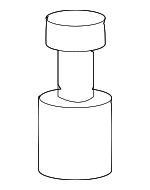 61688248026 - Electrical: Strainer Connector for BMW: 1 Series M, 128i, 135i, 135is, 745i, 745Li, 750i, 750Li, 760i, 760Li, Alpina B7 Image