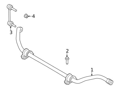 Stabilizer Bar & Components for 2022 Land Rover Range Rover #5