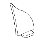 8P4858705A - Body: Inner Cover for Audi: A3, A3 Quattro Image