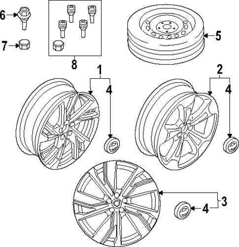Wheels for 2019 Volvo XC40 #2