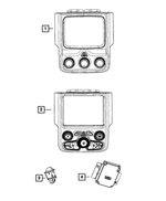 1UJ97DX9AL - Air Conditioners and Heaters: Center Stack for Mopar Image