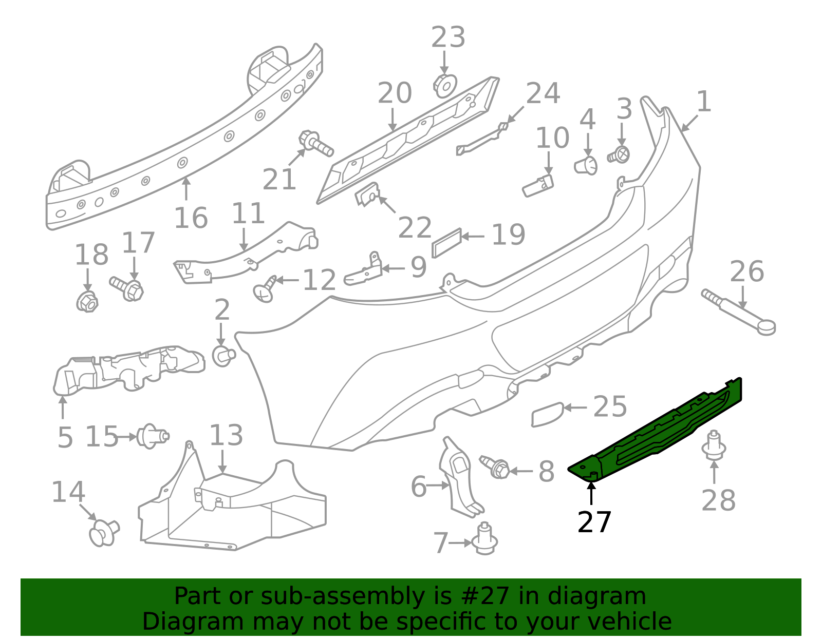 2022-2025 Subaru BRZ Lower Cover 57731CC550 | OEM Parts Online