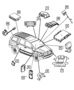 5026172AF - : Control Module Receiver for Mopar Image