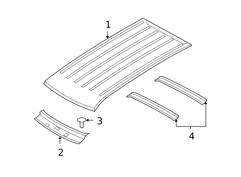 Roof & Components for 2010 Jeep Liberty #0
