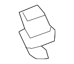 7434833040A6 - Body: Sun-Visor Holder for Lexus: CT200h, ES300h, ES350, GS F, GS Turbo, GS200t, GS300, GS350, GS450h, GX460, NX200t, NX300, NX300h, RX350, RX350L, RX450h, RX450hL Image