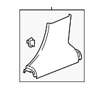 22884305 - : Lower Center Pillar Trim - Driver's Side (LH) for Chevrolet: Malibu, Malibu Limited Image