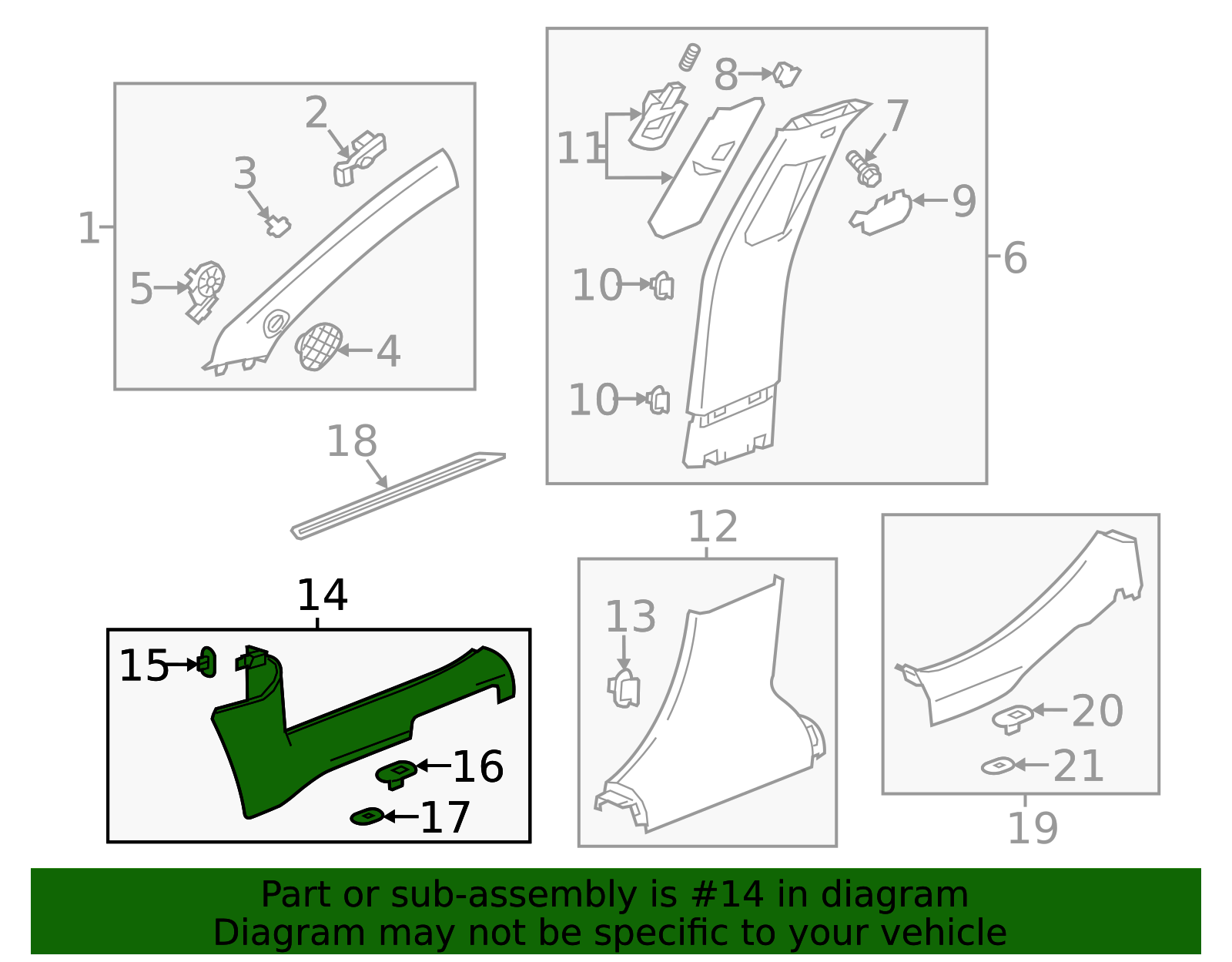 Door Sill Plate 23247256 - Genuine GM Protection | AutoNation Parts