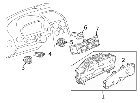 Fuel Door for 2005 Pontiac GTO #0