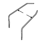 6324920250 - Body: Drain Hose for Toyota: Celica Image