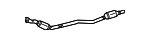 203490262064 - Exhaust: Converter &amp; Pipe for Mercedes-Benz Image