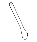 39151SWA306 - Electrical: Radio Antenna Mast for Honda: Civic, CR-V Image