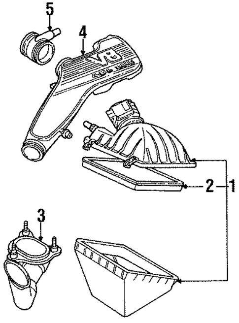 Filters for 1995 Mercury Cougar #0