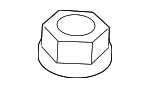 N10597701 - Suspension: Suspension Control Arm Nut for Volkswagen Image